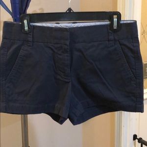 J-Crew navy blue shorts